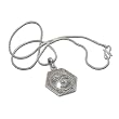 Fashion Pendant Chain Sterling Silver Jewelry 1 inch