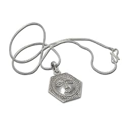 Fashion Pendant Chain Sterling Silver Jewelry 1 inch
