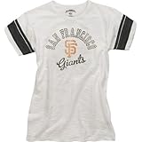 San Francisco Giants Women's White Wash '47 Brand Gametime T-Shirt