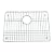 KOHLER K-3192-ST Bottom Basin Rack Fits 21-1/4-Inch X 15-3/4-Inch Basins, Stainless Steel
