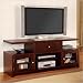 Wildon Home 700640 Temple City TV Stand in Deep Rich Cherry