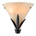 Quoizel CV8701IB Caballero 2-Light Wall Sconce with Virsage Stone Shade, Imperial Bronze