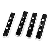 uxcell 車　バンパー　ガード　プロテクター　ドア　ガード　車　トラック　カー　用品　4本　セット
