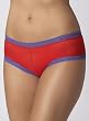OnGossamer Gossamer Mesh Boyshorts with Contrast Trim Panty