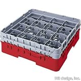 Cambro Dishwasher Rack, 16 Compartment, Medium
