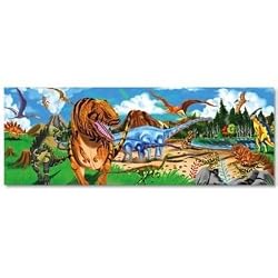 Melissa & Doug Land of Dinosaurs Floor (48 pc)