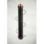 17" Spiral Thistle Feeder in Copper