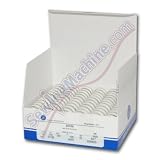 Coats Polyester Astra L-120 Prewound Bobbins White - 144 count