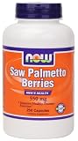 NOW Foods Saw Palmetto Berry 550mg, 250 Capsules