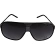 A|X Neon Aviator Sunglasses - Armani Exchange Adult Square Full Rim Sports Eyewear w/ Free B&F Heart Sticker Bundle - Gray Black/Gray Shaded