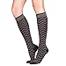Compression Socks For Women, Knee High, 10-15 mmHg Mild Graduated Compression. Aids to Combat Achy Legs, Varicose Veins & Edema. Ideal for Flight Travel, Prolong Sitting or Standing & Maternity Wear