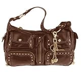 KATHY Van Zeeland - Kathy Van Zeeland in Details Hobo (Brown) Without the Key Chain... Organization ~ Pockets * Pockets * Pockets !!!