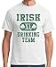 TshirtsXL Men's Irish Drinking Team Graphic T-Shirt (Also in Big & Tall Sizes)