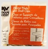 Knape & Vogt #256PBR 12PKBRS Shelf Supp Clip