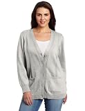 Jones New York Womens Plus-Size V-neck Cardigan With Cabling