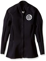 Rip Curl Women's Dawn Patrol Long Sleeve Jacket, Black, Size 4
