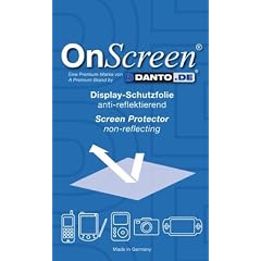 OnScreen Displayschutzfolie f�r GARMIN Oregon 400t Typ Non Reflecting Schutzfolie inkl. Putztuch