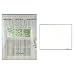 Priscilla Lace Kitchen Curtain - 24" tier (pr) White