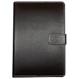 J-Tech Digital Black Synthetic Leather Amazon Kindle 2 (Fits 6" Display, Kindle 2) E-Book Reader Carrying Protective Case Cover