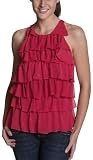 XOXO Juniors' Solid Tiered Cha Cha Top