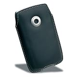 Covertec Motorola Q Luxury Leather Case - Pouch Design (Black)