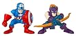 Marvel Super Hero Squad: Hawkeye & Captain America