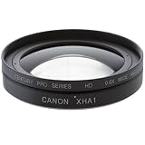 41qv7Ay602L. SL160  Century Optics 0.6x Wide Angle Auxiliary Lens for Canon XHA1/XHG1 AND XL H1 HD Camcorders & Canons 3x Wide Zoom Lens