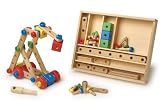 Eigenschaften Handelshaus Legler Konstruktionsset / Konstruktionsset Set Baukasten Holz 84tlg Holzkran 7544