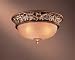 Jessica McClintock Grand 15 1/2 Wide Walnut Ceiling Light