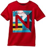 Nautica Sportswear Kids Boys 8-20 Short-Sleeves Graphic Tee