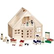 Melissa & Doug Deluxe Wooden Furnished Dollhouse