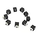 uxcell 10 Pcs Panel PCB Female 3.5mm Headphone Jack Audio Connectors