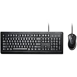 Kensington Keyboard and Mouse for Life Wired Desktop Set (K72436AM)
