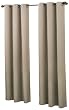 S. Lichtenberg and Co. Montego 48 by 63-Inch Curtain Panel, Taupe