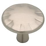 Liberty Hardware P18956C-SN-C Satin Nickel Knobs 31mm Notched Cabinet Knob by Liberty