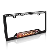NBA Miami Heat Black License Plate Frame