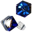 Bermuda Blue Cube Stud Earrings MADE WITH SWAROVSKI ELEMENTS
