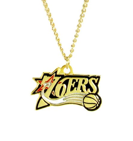 Philadelphia 76ers - NBA Logo Pendant Necklace
