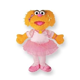  Gund Sesame Street 12 - Inch Zoe Ballerina