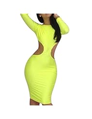 Sexy Open-Back Round Neck Long Sleeves Bandage Dress/Club Dress/Party Dress 