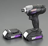 エスコ DC18Vインパクトドライバー（充電式） EA813RT-18