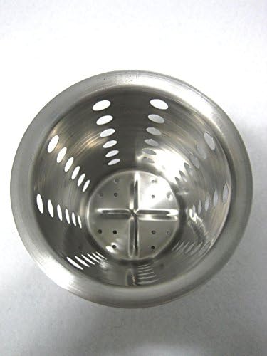New Steel Perforated Cylinder Cutlery Holder Silverware Flatware Holder Silver