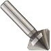 Magafor 4311000 431 Series 3 Flute, 90 Degrees Cutting Angle, 0.394" Cutting Length Cobalt Steel Uncoated (Bright) Countersink