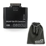 EEEKit for Samsung Galaxy Tab 7.0/7.7/8.9/10.1 inch, USB OTG Connection Kit & Card Reader + EEEKit Protective Storage Pouch