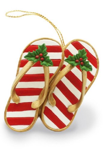 Island Heritage Festive Slippers Ornament Island Heritage Festive Slippers Ornament