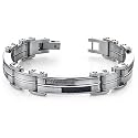 Sophisticated & Stylish Heavy Duty Stainless Steel Mens Bracelet