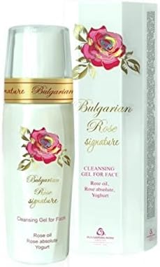 Natural Rose Cleansing Gel for Face 3 Oz/ 90 ml Provides a Natural Moisture Level of Skin and Stimulates Regeneration of Epidermal Cells Natural Rose Oil, Rose Absolute, Yoghurt, Olive Oil, Soya Protein