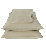 - Tan Organic Sheet Set - Full by -