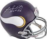 Fran Tarkenton Autographed Helmet | Details: Minnesota Vikings, Throwback, HOF86, Riddell Replica Helmet