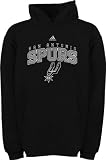 San Antonio Spurs Black Arch Logo Fleece Hooded Sweatshirt